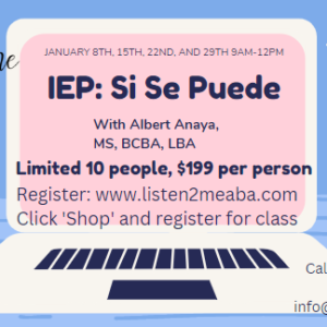 IEP: Si Se Puede (course)